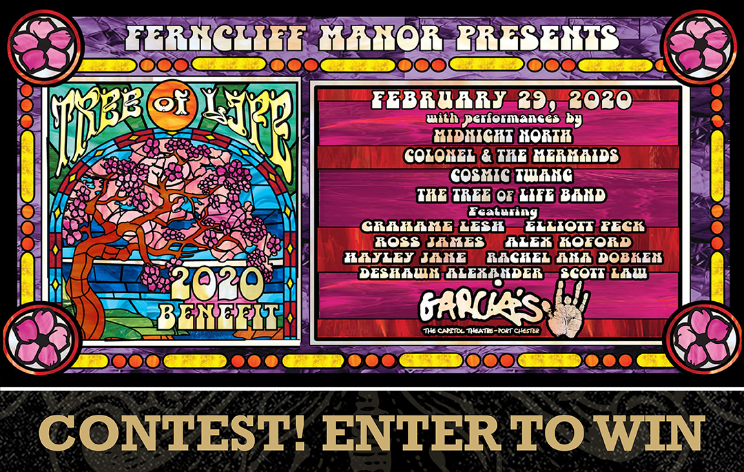 More Info for Enter to Win VIP Tickets to the Tree of Life Benefit 2020 in Garcia's Including a Signed Poster and an Exclusive Pre-Show!